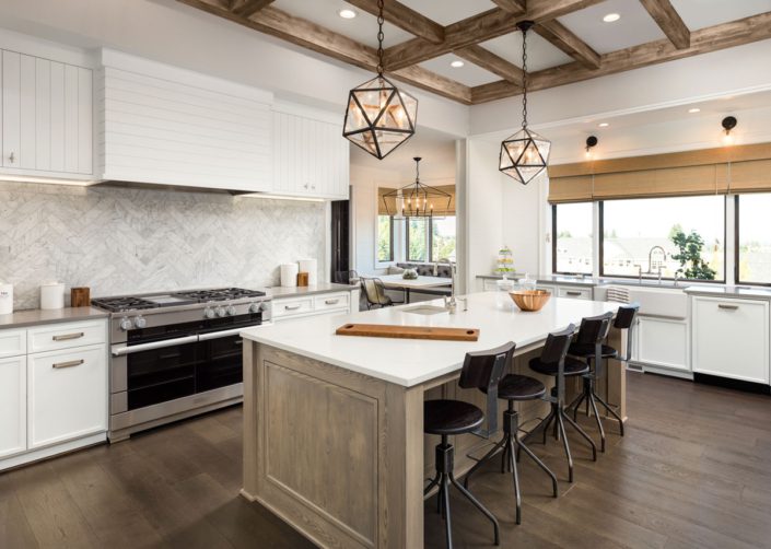 Traditional Kitchen Remodel With Modern Rustic Accents