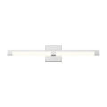 Chrome Artika Tivoli 27 in. LED Modern Bath Vanity Light Bar for Bathroom